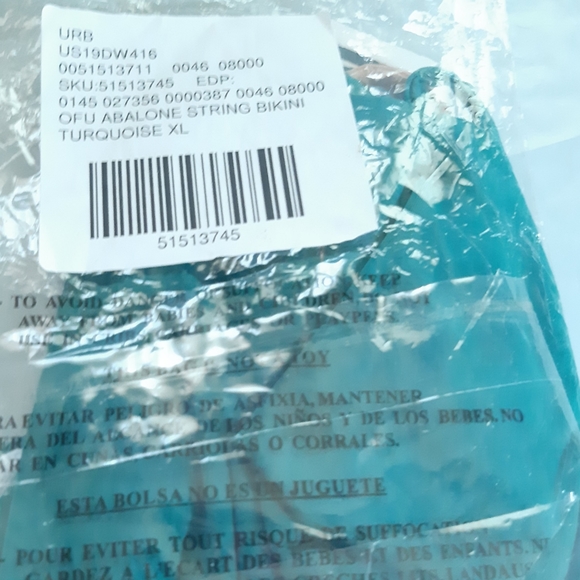 UO String Bikini Bottoms XL - Picture 4 of 5